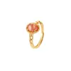 Anillo de Plata 925 para Mujer con Borde Floral, Anillo Étnico Floral Tejido de Ágata Roja Mongola Vintage