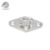 Assento Fixo em Forma de Diamante com Anel de Levantamento, Assento de Placa para Barco, Aço Inoxidável 316 Navio de Diversão Aquática Peça Fundida Nariz da Porta Fivela da Porta Dobradiça do Convés
