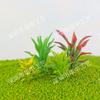 Material de modelo de construção de mesa de areia DIY feito à mão, planta de simulação, modelo de fundo de muda de milho, flores e plantas de múltiplas especificações