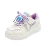 Zapatillas para niños, Estilo Nuevo Primavera 2026, Zapatillas Blancas de Piel, Zapatos Deportivos Bajos de Oficial Conejo, Zapatos Casuales para Niñas