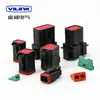 Conector impermeable para coche Dechi DT04-2P-CE02 DT04-08PA-CE02 negro con enchufe estándar E