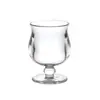 Copa de Vidrio Tulipán Baja-Alta Estilo Retro con Cintura de Perlas, Copa de Cóctel, Taza de Té de Frutas, Copa de Vino Tinto Vintage, Vaso de Agua