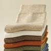 Calcetines de hombre Zhuji calcetines de media caña otoño e invierno peinados antibacterianos desodorantes para niños primavera y otoño color sólido sin costuras calcetines de negocios