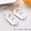 Prato pequeno de porcelana azul e branca, prato pequeno antigo, novo estilo chinês, prato estampado, resina, miniatura de comida para brincar, ornamentos diy para casa de bonecas