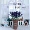 Cubo de Hierro Vintage Cubo de Lata Floristería Cubo para Flores Secas Cubo de Flores Maceta Decorativa Jarrón Hierro Forjado Arreglo Floral Tubo Ranurado de Bambú