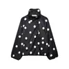 Cross AliExpress 2026 Primavera Nueva Ropa de Mujer Temperamento Casual Chaqueta Bomber de Lunares Abrigo 8372236