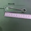 Acero Inoxidable 304 Hebilla de Vesícula Biliar de Cerdo Material Hecho a Mano Hebilla a Prueba de Viento Gancho Tipo 8 Hebilla de Resorte Hebilla de Clip Hebilla de Bolsa Hebilla de Vesícula Biliar de Cerdo