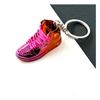 Chaveiro Pingente Sapatos de Basquete Estéreo AJ Modelo de Sapato Galvanizado Boneca Enfeites de Sapato Feitos à Mão Joias Caixa Surpresa