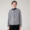 2026 Novo Casaco de Lã Estilo Pequeno Chanel Francês Feminino Curto para Baixinhas Elegante Versátil Casaco de Lã de Botão Único