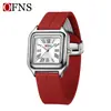 Reloj de Cuarzo Nuevo Oufani Exclusivo Transfronterizo Medio Oriente Reloj de Pulsera Retro Reloj Cuadrado Simple Impermeable para Hombres y Mujeres Más Vendido