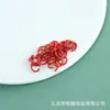 Anel de Ferro Acessórios para Joias DIY Atacado Argola de Salto Aberta Argola Única Conector de Pulseira Colar Fazer à Mão Argola de Salto Fechada Argola de Salto Aberta