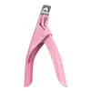 Cortauñas de Acero Inoxidable en Forma de U para Uñas Postizas DIY, Tijeras para Uñas, Herramientas para Uñas de Calidad Profesional para Salones de Uñas al por Mayor