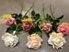 Flores Artificiales, Gama Alta, Realistas, Rosas Hidratantes, Sala de Estar del Hogar, Flores para Decoración de Bodas, Flores Artificiales de Rosa
