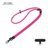 Cordón para Teléfono Móvil Tres en Uno, Largo Cruzado, Cuerda Desmontable para Teléfono Móvil, Cadena Tejida Fuerte para Colgar en el Cuello del Teléfono Móvil, Personalizado