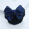 Red para Pasador de Pelo Profesional Estilo Coreano Accesorios para el Cabello para Banco, Servicio Postal, Personal Móvil, Auxiliares de Vuelo, Enfermeras, Hotel, Pasador de Pelo de Rosa