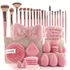 Ferramenta de Beleza Popular Transfronteiriça 40 Peças Conjunto Combinado Grande Limpeza Facial e Maquiagem Conjunto Completo Entrega Xiyin Temu