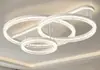 Lámpara Ventilador para Sala de Estar Nórdica Simple y Atmosférica Dormitorio Pasillo Lámpara Principal Lámpara de Techo de Gama Alta Inteligente Lámpara de Ventilador Integrada