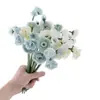 Atacado Yolin Flores Artificiais Botões de Nenúfar Quatro Cabeças Estilo Ins Fabricante Decoração de Casa Casamento Transfronteiriço Flores Falsas Artesanato