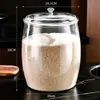 Contenedor de Almacenamiento Sellado a Prueba de Humedad, Lata para Té, Botella para Almacenar Especias, Contenedor Sellado para Arroz y Granos, Almacenamiento de Arroz de Gran Capacidad