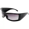 Gafas de sol europeas y americanas de gran tamaño, estilo nuevo versátil, deportivas para ciclismo personalizadas, gafas de sol de moda Y2K, gafas de sol transfronterizas