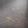 Compra Transfronteriza Más Vendida de Acrílico Exquisito, Portanapkins Transparente para Mesa de Comedor, Portanapkins de Acrílico