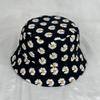 Sombrero de Pescador Vintage Estampado Multicolor Doble Cara para Niños Estudiantes para Exterior Combinable Patrón de Frutas Personalizado Protección Solar Sombrero de Cubo