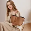 Bolso tote con patrón de lichi transfronterizo, bolso de mano simple para el día a día, bolso de hombro y cruzado informal de gran capacidad para mujer, venta al por mayor personalizada