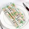 Palillos Desechables Empaque Individual Comercial Restaurante Ktv Hotel Bambú Comida Rápida Palillos Empaque Para Llevar Palillos Sanitarios