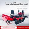 Tipo de condução de esteira rotativa leme de quatro rodas multifuncional micro-leme estufa pomar montanha colina arrozal arável vala de terra arável