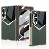 GKK es adecuado para la funda del teléfono Samsung ZFold8, una cubierta protectora de cuero sintético estilo jazz de lujo ligero, funda protectora anticaída con textura de cuero de moda transfronteriza