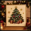 Pintura de Diamantes 5D Transfronteriza Más Vendida de Halloween con Perlas, Set DIY, Portátil, Arte para el Hogar, Adorno Decorativo Hecho a Mano