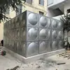 Tanque de Agua de Una Sola Capa Tiene Suficiente Espacio Ensamblado en el Lugar Vida de Ingeniería Tanque de Agua Aislante Combinado Tanque de Agua de Acero Inoxidable Ignífugo