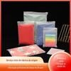 Embalagem de Roupa Transparente Saco com Zíper Embalagem para Peças Íntimas e Meias Armazenamento Saco Selado Logotipo Imprimível Saco Ziplock
