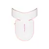 510K Transfronteiriço LED Silicone Dispositivo de Máscara de Beleza Portátil Terapia de Luz Dispositivo de Beleza Facial Luz Vermelha Azul Máscara Infravermelha
