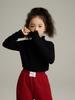 Camisa de otoño e invierno para niñas 2023, nueva camisa de cuello alto informal para niños, camisa de terciopelo Aoli para bebés
