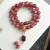 [Explosiones de Sonido al Agitar] Pulsera Doble Círculo de Bodhi con Salsa de Ciruela Wu Mei para Mujer Estilo Guofeng Sosteniendo Cuentas de Buda Pulsera para Jugar al Wen Venta al por Mayor