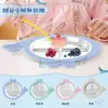 Nuevo Vajilla Desmontable para Bebés y Niños Pequeños con Ventosa, Plato para Comer Anticaídas, Plato de Cena Infantil Dividido de Silicona de Acero Inoxidable 304