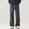 Ropa de Hombre Fengshe / Nueva Colección Primavera/Otoño 2026 Pantalones Anchos Sueltos Estilo Americano para Hombre Pantalones Largos Casuales Versátiles para Hombre