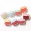 Plástico Transparente Mascarilla Labial Crema Brillo de Labios Transparente Tarro de Crema para Ojos Loción Crema para Ojos Procesamiento Popular Muestra Personalizada