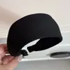 Diadema de Punto Rayada Estilo Coreano para Otoño e Invierno, Ancha, Corona Alta, Simple, Versátil, Diadema de Gama Alta para Mujer, para Lavarse la Cara Diariamente