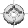 Cabezal de corte nuevo y engrosado de aleación de aluminio, cuerda de corte de alambre de acero, cabezal de cortacésped de gasolina, accesorios universales para cortacéspedes eléctricos