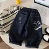 Ropa Infantil Estilo Coreano Jeans con Felpa para Niños Estilo Otoño e Invierno Pantalones de Invierno Cálidos para Niños 2026 Nuevo Estilo Pantalones Largos para Niños Pequeños