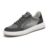 Zapatos Deportivos Casuales Transpirables Finos para Hombre de Cruzar Fronteras Zapatos de Malla Individuales de Malla 2025 Nuevas Zapatillas Huecas Tendencia
