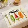 Amazon Mantel Moderno Minimalista Restaurante Estampado Floral Mantel de Mesa Lino Resistente a Manchas Mantel Estilo Occidental Mantel de Lino Sintético