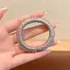 Diadema de Pelo Plisada con Volantes de Alta Gama Estilo Coreano 2026 Nueva Cuerda para Moño y Cola de Caballo para Mujer