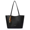 Bolsa Tote Fashion e Simples, Grande Capacidade, Bolsa de Ombro Feminina para o Trabalho, Bolsa Tendência, Bolsa de Axila Feminina de Alto Padrão com Temperamento de Nicho