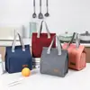 Bolsa para Lonchera Nueva Conveniente Transfronteriza Bolsa Térmica de Gran Capacidad Bolsa para Lonchera de Oficinista Bolsa para Lonchera Portátil Venta al por Mayor