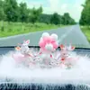Nuevos Adornos para Coche Diosa Lindos Decoraciones para la Consola Central del Interior del Coche Viajes Seguros Ciervo Ambientador para Coche