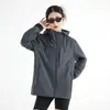 Chaqueta Softshell para Mujer, de una Sola Capa para Senderismo al Aire Libre, Cortavientos e Impermeable, Chaqueta Casual para Pareja, Abrigo Deportivo para Ciclismo para Hombre