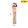 Amazon Transfronterizo Shangchao 6 Piezas Vajilla de Acero Inoxidable Cuchillo y Tenedor Cuchara Hotel Cuchillo y Tenedor para Steak Occidental Traje de 24 Piezas